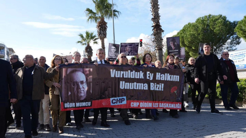 Gazeteci-Yazar Uğur Mumcu Didim'de anıldı
