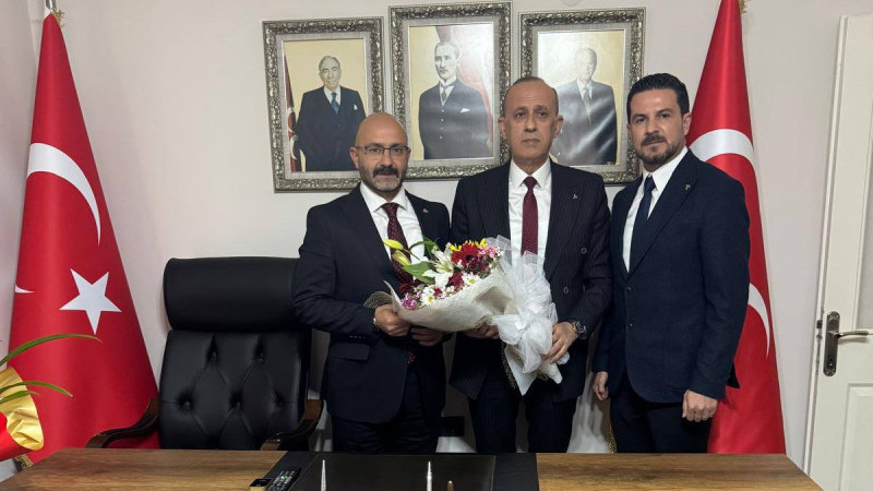 Abidin Bilgin, Didim MHP'yi ziyaret etti