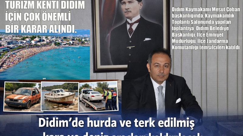 Didim'de sezon öncesi önemli bir toplantı gerçekleşti