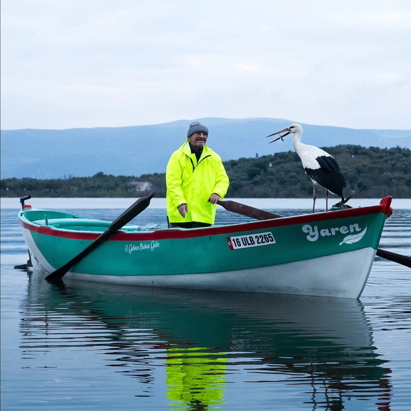 15 yıllık vefa! Yaren Leylek yine geldi: İlk durağı değişmedi.
