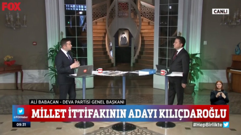 Ali Babacan'dan seçim açıklaması: Yıldızlar takımına oy isteyeceğiz