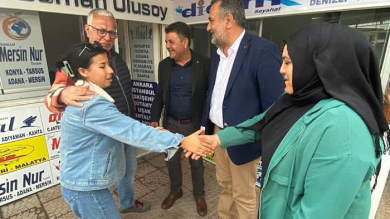 AK Parti Didim İlçe Başkanı Maşallah Subaşı Aydın Milletvekili adaylarıyla Didim'i turluyor 