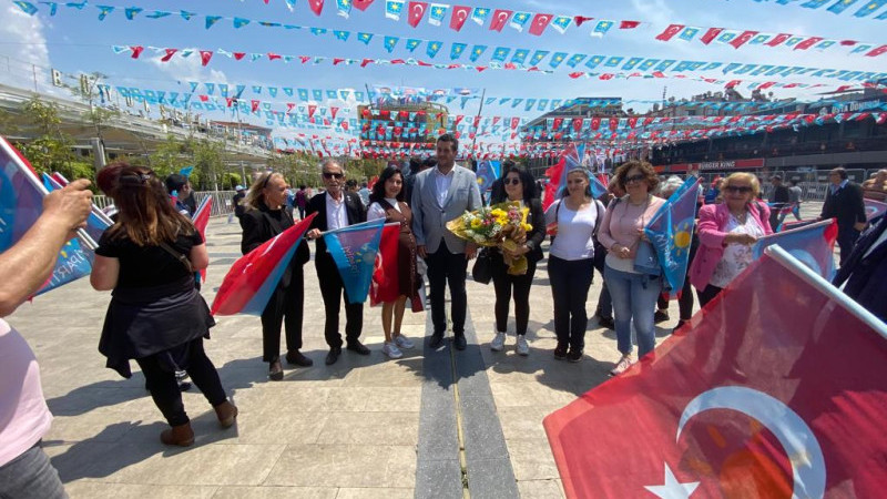 Didim İYİ Parti'den Akşener’in Aydın Mitingi'ne büyük katılım 