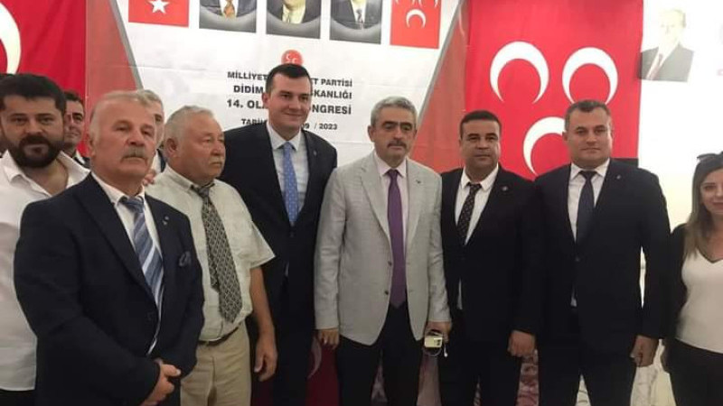 Didim MHP'de Mustafa Sağdıç ile yola devam