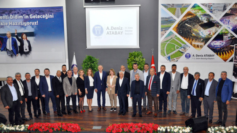 Atabay'dan meclis üyelerine teşekkür plaketi  