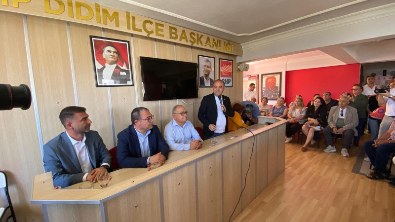 CHP Genel Başkan Yardımcısı Özgür Karabat Didim'de