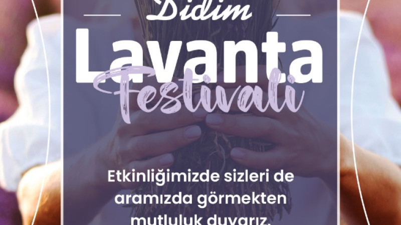 Didim Lavanta Festivali bugün başlıyor