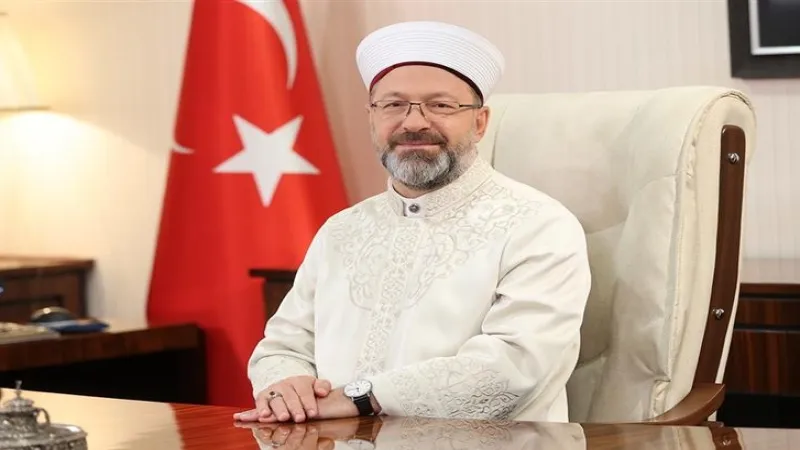 Diyanet İşleri Başkanı Erbaş'tan üç aylar mesajı