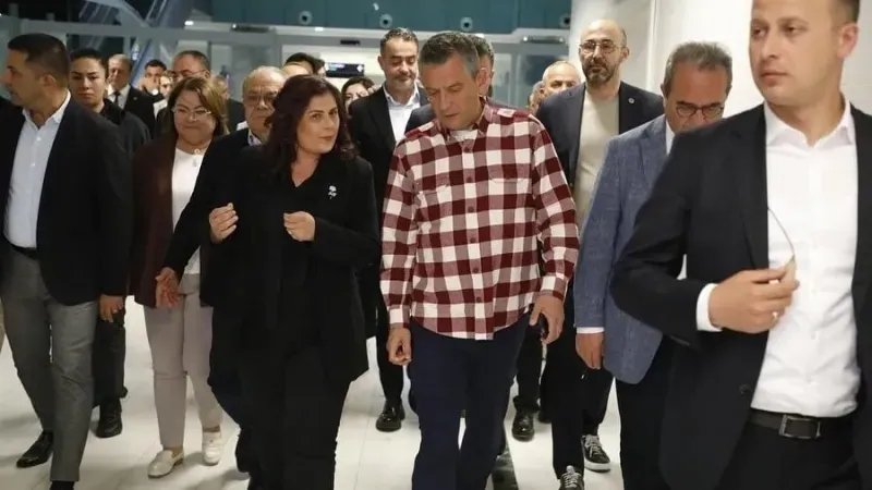 CHP Genel Başkanı Özgür Özel bugün Didim'de