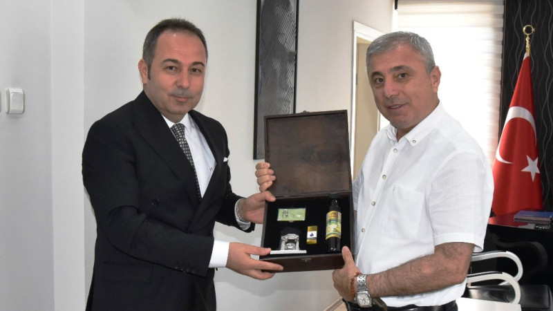 Didim Ticaret Odası'ndan yeni Kaymakama ziyaret