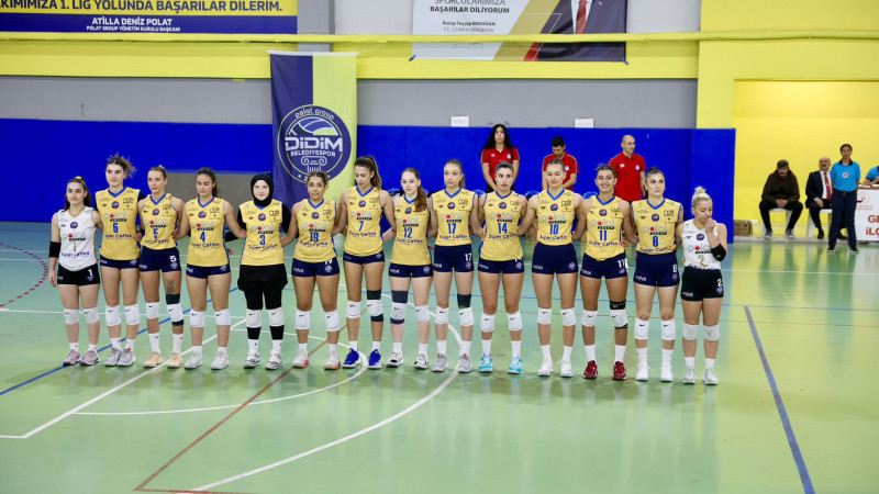 Polat Group Didim Belediyespor, Büyükşehir tanımıyor, ezip geçiyor. 