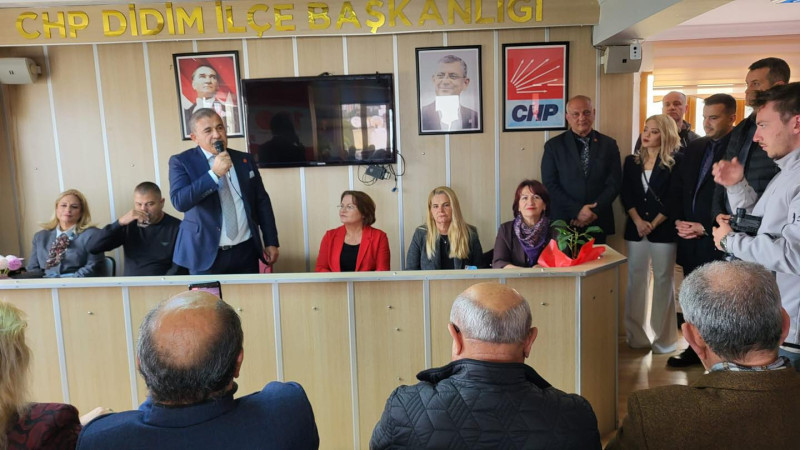 CHP Didim İlçe Teşkilatı’nda Bayramlaşma Coşkusu