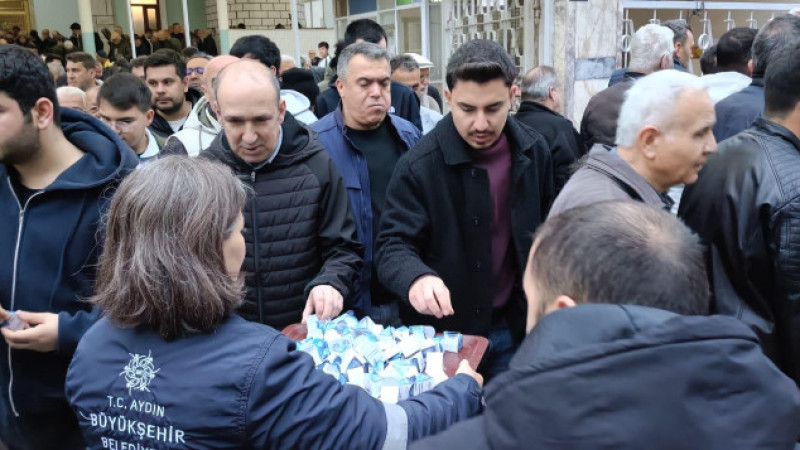 AYDIN BÜYÜKŞEHİR'DEN LOKUMLU BAYRAMLAŞMA