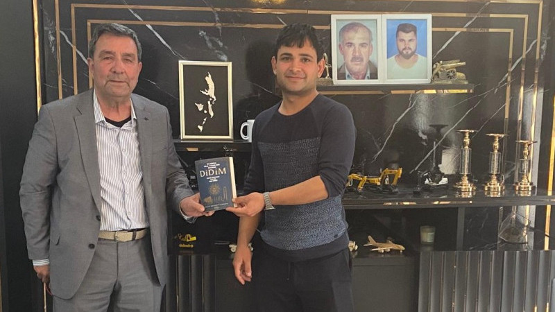 Kitabım, Didim ADD'nin kitaplığındaki raflarda yerini aldı