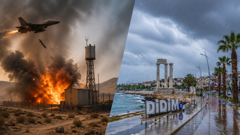 Türkiye'deki Yağmurun Nedeni Savaş Değil