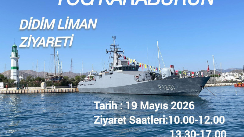 TGC Karaburun Didim D-Marin İskelesi’ne demirledi