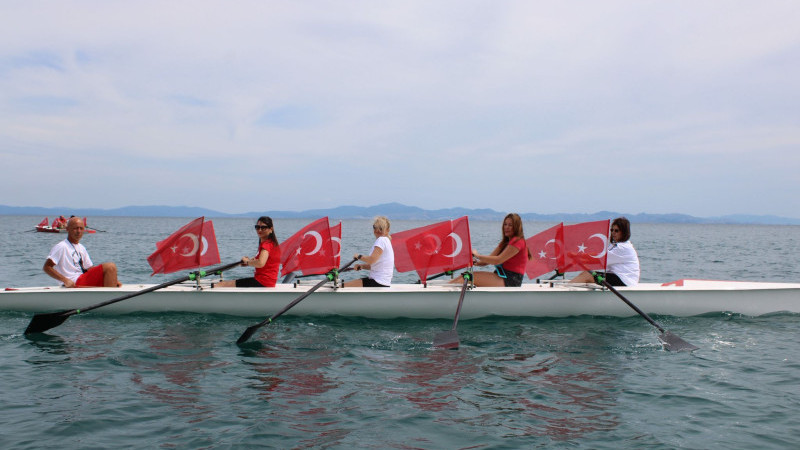 Kürek Takımı için teşekkürler Ali Saçan