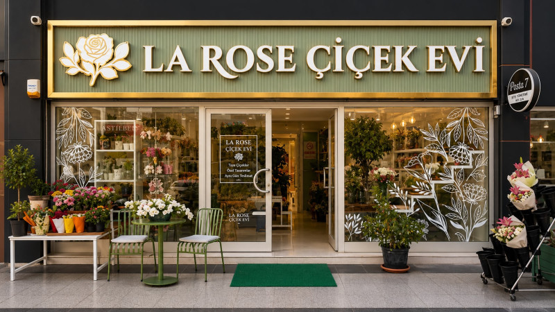La Rose sadece çiçek satmıyor mutluluk da sunuyor