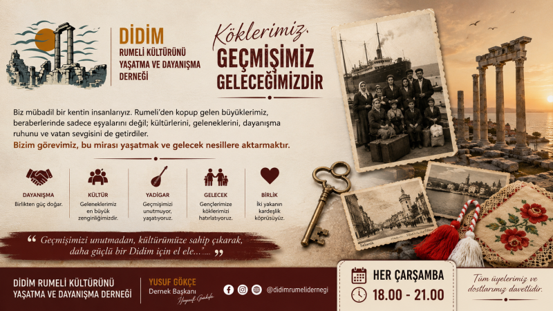 Didim'in Hafızasını Yaşatan Dernek