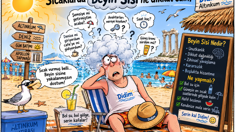Sıcaklarda 'Beyin Sisi'ne dikkat edin