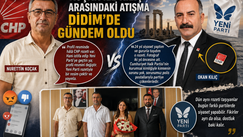 KOÇAK İLE KILIÇ ARASINDAKİ ATIŞMA DİDİM’DE GÜNDEM OLDU