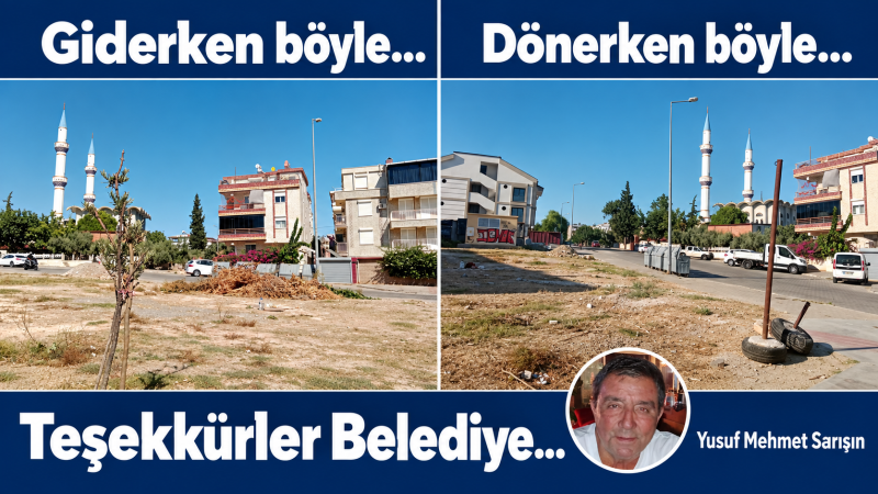 Çöp konteynerinin yanı kimsenin döküm alanı değil