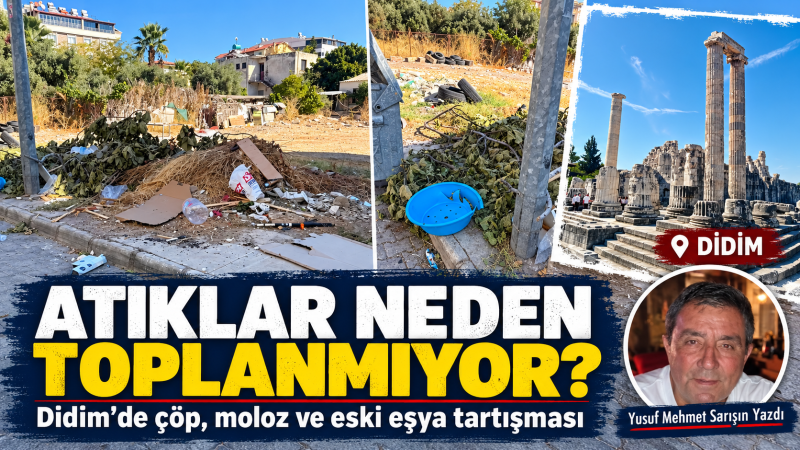 'Belediye atıklarımızı almıyor' şikâyetleri: Didim’de hangi çöp nasıl toplanmalı?