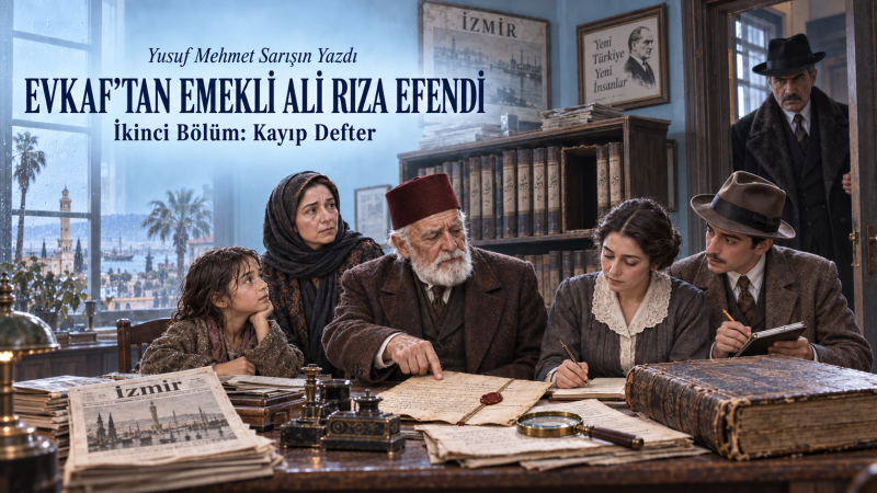 EVKAF’TAN EMEKLİ ALİ RIZA EFENDİ - İkinci Bölüm: Kayıp Defter