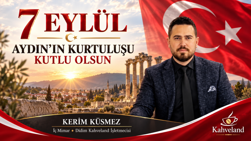 Kerim Küsmez, Aydın'ın kurtuluş yıldönümünde mesaj yayımladı