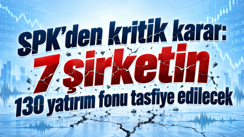 7 şirketin 130 yatırım fonu tasfiye edilecek