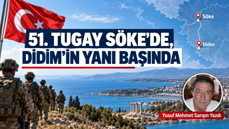 51. Tugay Söke’ye, Didim’in Yanı Başına Geldi