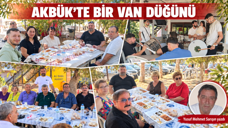 AKBÜK’TE BİR VAN DÜĞÜNÜ: AYŞE NUR BABA OCAĞINDAN DUALARLA UĞURLANDI