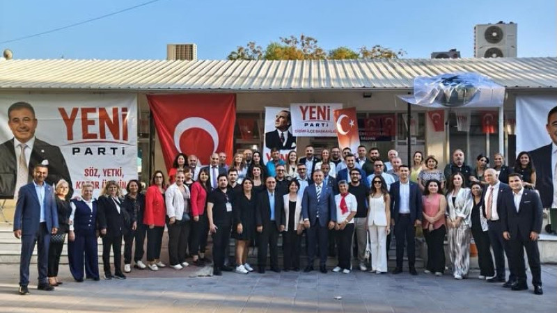YENİ Parti Didim’de Dilaver Demir yeniden başkan