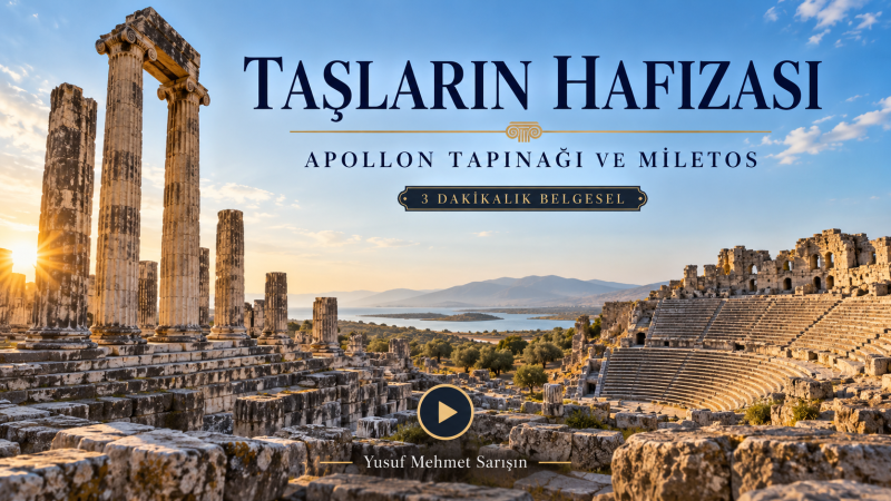 APOLLON TAPINAĞI’NDAN MİLETOS’A ÜÇ DAKİKALIK YOLCULUK