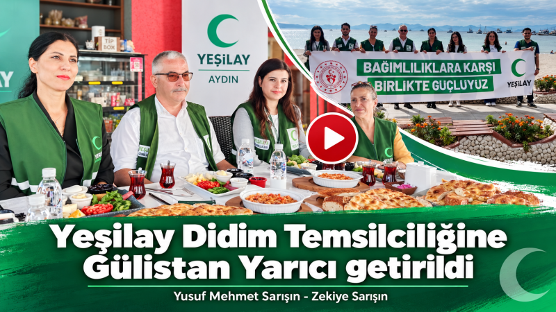 Video Haber - Yeşilay Didim Temsilciliğine Gülistan Yarıcı getirildi