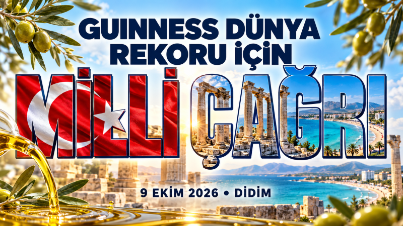 GUINNESS DÜNYA REKORU İÇİN MİLLİ ÇAĞRI