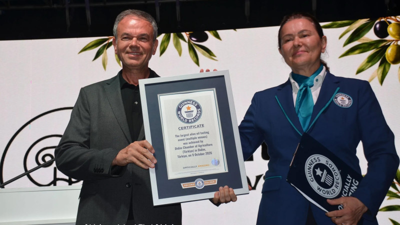 BİR ZEYTİN TANESİNDEN DİDİM’İN DÜNYA REKORUNA